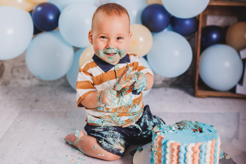 Cake Smash, Babyfotograf Bad Dürkheim-Daniela